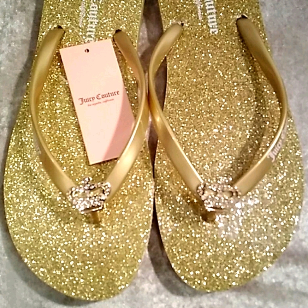 Juicy Couture Flip Flops - Picture 2 of 4